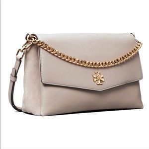 Tory Burch Kira mixed materials handbag